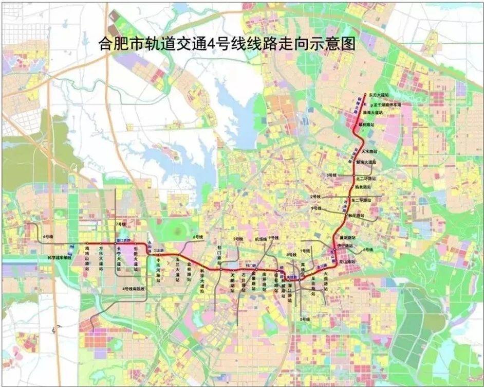 合肥市最新地鐵規劃圖揭曉，塑造未來城市交通新面貌